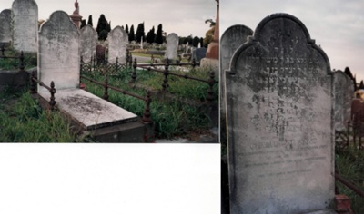 Paulina's grave  - photo 1991