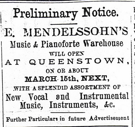 Mendelssohn's Music and Pianoforte Warehouse
